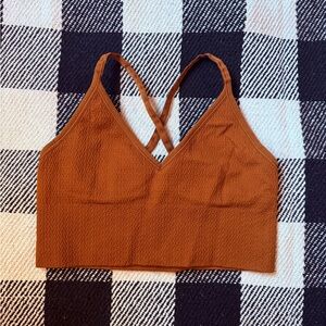 DSG- Dick’s Sporting Goods Racerback Sports Bra- Deep Mustard Yellow